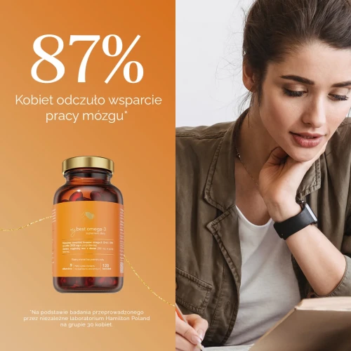 MyBest Omega-3, 120 kapsułek - Tran z dorsza wspiera odporność, pracę serca i wzrok - 2