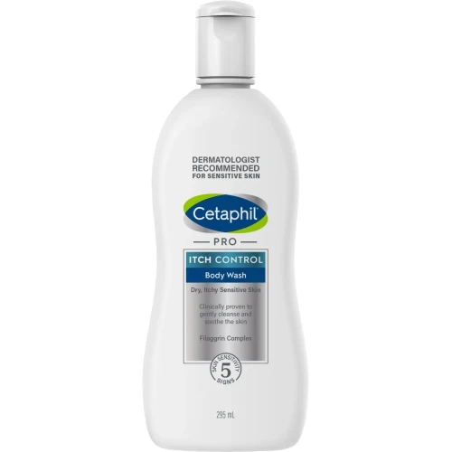 Cetaphil Pro Itch Control Emulsja do mycia, 295 ml - Dla osób z suchą i wrażliwą skórą, do codziennego użytku - 1