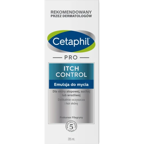 Cetaphil Pro Itch Control Emulsja do mycia, 295 ml - Dla osób z suchą i wrażliwą skórą, do codziennego użytku - 2
