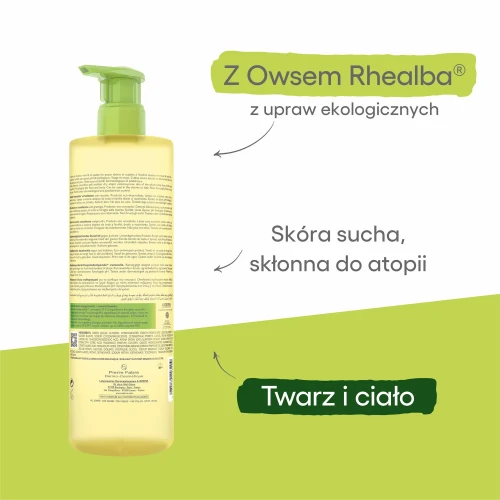 A-Derma Exomega Control Olejek, 750 ml - Emolient pod prysznic, pielęgnuje cerę suchą, skłonną do atopii - 3
