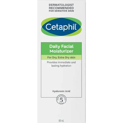 Cetaphil Krem nawilżający do twarzy na dzień z kwasem hialuronowym, 88 ml - Błyskawicznie nawilża skórę i zapewnia jej głębokie, długotrwałe nawilżenie - 7