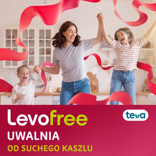 Levofree syrop 120 ml - Łagodzi objawy suchego, nieproduktywnego kaszlu - 2