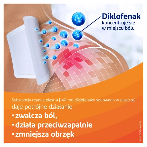 Voltaren Forte, 140 mg, 5 plastrów leczniczych - Łagodzą ból, do krótkotrwałego miejscowego stosowania - 4
