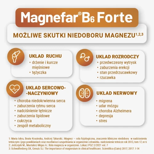 Magnefar B6 Forte, 90 tabletek -  W leczeniu i profilaktyce niedoboru magnezu - 4