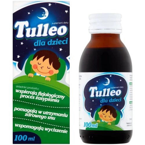 Tulleo, płyn 100 ml - Ze składnikami wspomagającymi wyciszenie - 1