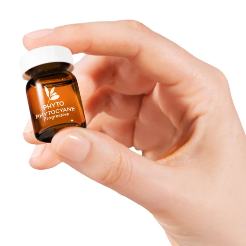 Phyto Phytocyane Kuracja przeciw wypadaniu włosów dla kobiet, 12 ampułek x 5 ml - Spowalnia wypadanie włosów i stymuluje wzrost mocniejszych kosmyków - 2