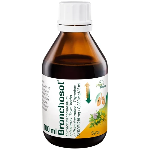 Bronchosol, syrop, 100 ml - Syrop wykrztuśny z tymiankiem - 2