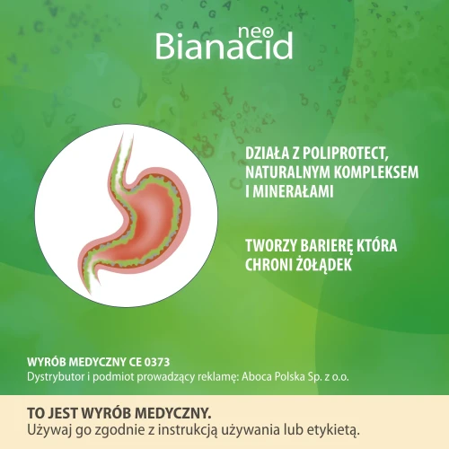 Aboca Neobianacid smak cytrynowy, 45 tabletek do ssania - Chroni błonę śluzową żołądka, naturalny preparat na zgagę - 2