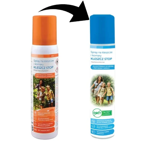 Sanity Kleszcz Stop, spray na kleszcze i komary, 100 ml - Bez DEET, odpowiedni od 3. roku życia - 1