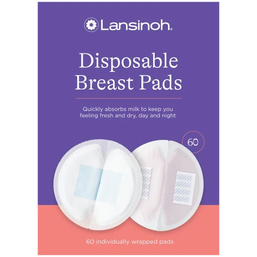 Lansinoh wkładki laktacyjne, 60 sztuk - Chronią bieliznę przed wyciekiem pokarmu - 1