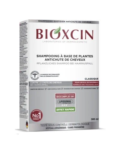 Bioxcin Classic Ziołowy szampon do włosów suchych i normalnych z tendencją do wypadania, 300 ml - Dedykowany włosom suchym, normalnym, osłabionym - 2