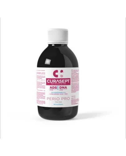 Curasept ADS DNA New Perio Pro płyn do płukania jamy ustnej, 200 ml - Wspiera leczenie po zabiegach periodontologicznych i stomatologicznych - 1