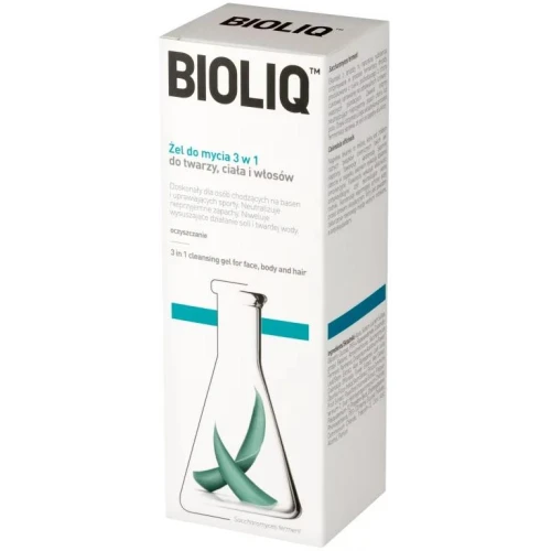 Bioliq Clean do mycia twarzy, ciała, włosów 3 w 1, żel 180 ml - Oczyszcza, odświeża i pielęgnuje oraz usuwa nieprzyjemne zapachy - 2