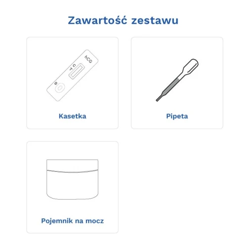 Diather Test ciążowy super czuły płytkowy, 1 sztuka - Do wykrywania wczesnej ciąży - 1