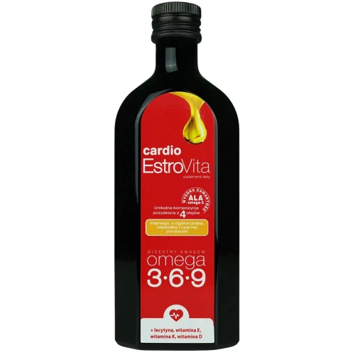 EstroVita Cardio, 150 ml - Kompozycja składników wspierających zdrowie serca - 1