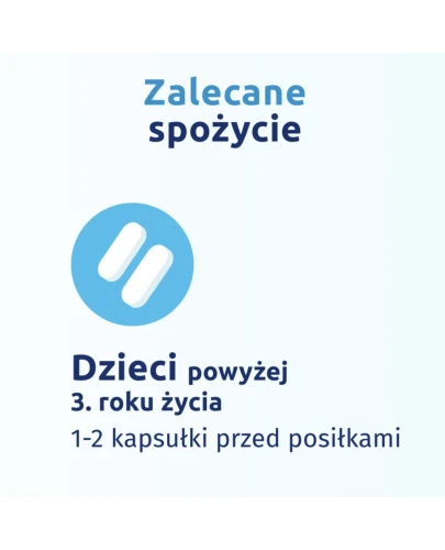 Iskial Junior, 60 kapsułek do żucia - Cytrynowe kapsułki do żucia z olejem z wątroby rekina i dorsza z DHA oraz witaminą D - 2