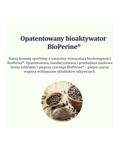 Naturell Magnez Organiczny + Witaminy B6 i B2,  50 kapsułek - Z magnezem w formie cytrynianu - 3