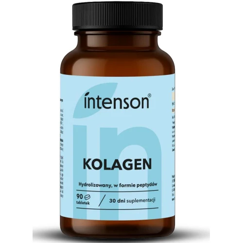 Intenson Kolagen, 90 tabletek - Hydrolizowany kolagen wieprzowy w formie peptydów - 1