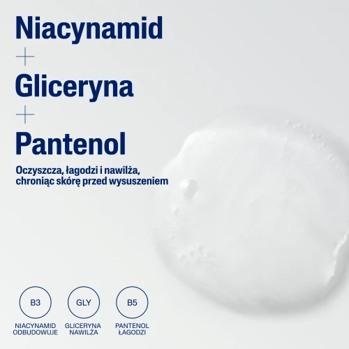 Cetaphil EM Emulsja Micelarna, 500 ml - Emulsja nawilżająca do mycia wrażliwej skóry twarzy - 2