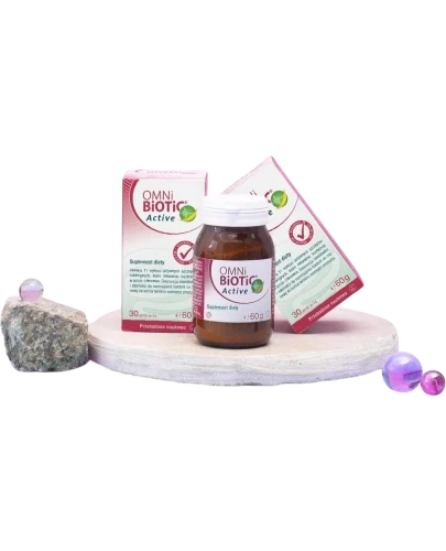 Omni Biotic Active, 60 g - Kompozycja bakterii probiotycznych - 2