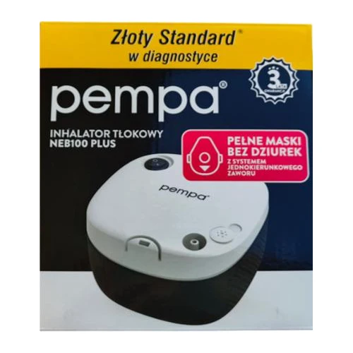 Pempa Inhalator tłokowy NEB100 Plus, 1 sztuka - Z regulacją tempa inhalacji - 1