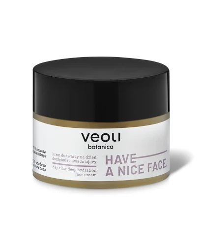 Veoli Botanica Have a Nice Face Krem do twarzy na dzień dogłębnie nawadniający, 50 ml - Utrzymuje odpowiedni poziom nawilżenia - 1