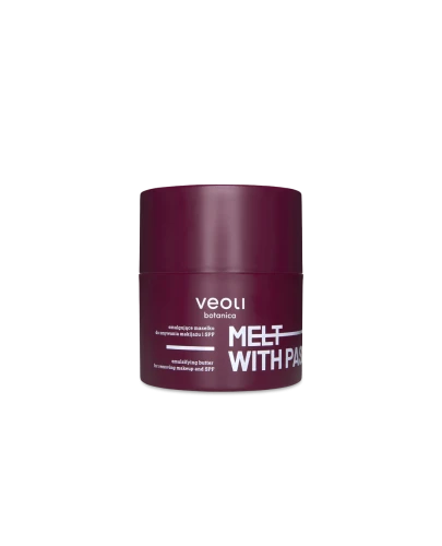 Veoli Botanica Melt With Passion Emulgujące masełko do zmywania makijażu i SPF, 40 ml - Innowacyjne i higieniczne opakowanie - 1