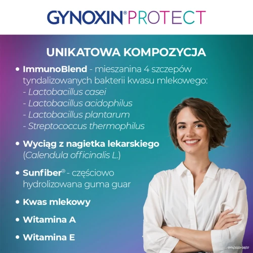 Gynoxin Protect, 10 globulek dopochwowych - Wpomagają leczenie infekcji intymnych - 3