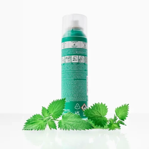 Klorane Pokrzywa i witamina E, szampon suchy do włosów tłustych, spray 150 ml - Oczyszcza i nadaje objętość w zaledwie 2 minuty - 3