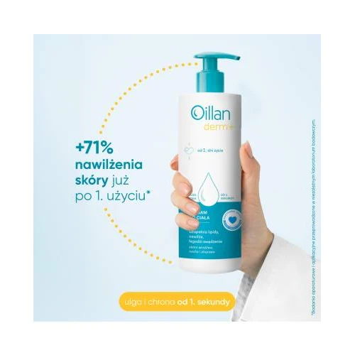 Oillan Derm+ Balsam do ciała, 400 ml - Dla skóry suchej i wrażliwej - 2