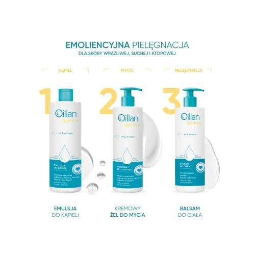 Oillan Derm+ Balsam do ciała, 400 ml - Dla skóry suchej i wrażliwej - 6