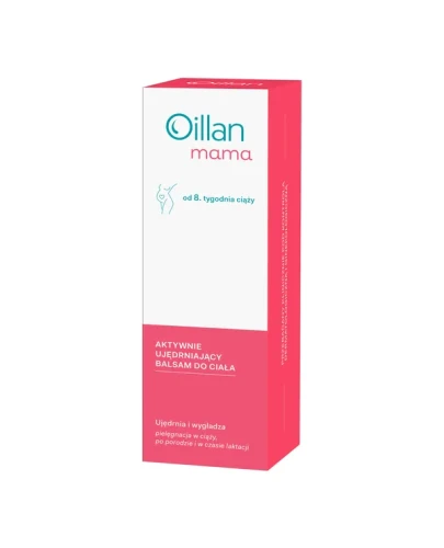 Oillan Mama Aktywnie ujędrniający balsam do ciała, 200 ml - Pielęgnacja w ciąży, po porodzie i w czasie laktacji - 1