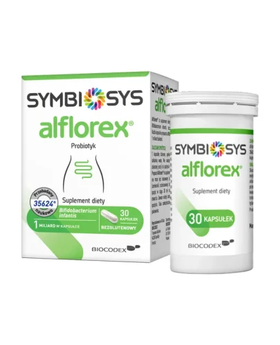 Symbiosys Alflorex, 30 kapsułek - Równowaga jelit na co dzień - 1