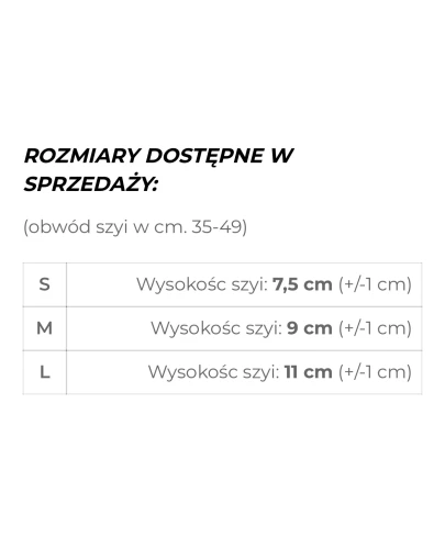 Kołnierz ortopedyczny typu Schantza M, 1 sztuka - Do stosowania po urazach szyi - 1