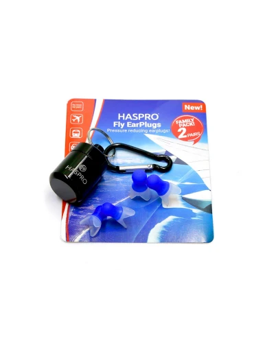 Haspro Fly EarPlugs Family Pack Zatyczki do uszu, 2 pary - Tłumią dźwięki, zapewniając spokojny i cichy odpoczynek - 4