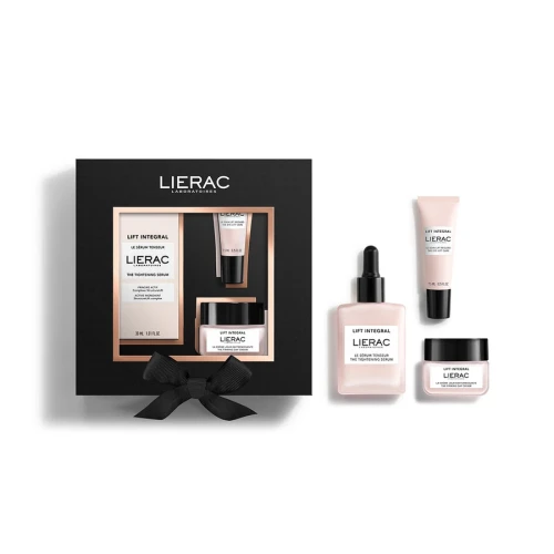 Lierac Lift Integral Zestaw Serum + Krem na dzien + Krem pod oczy, 30 ml + 20 ml + 7,5 ml - Przeznaczony do pielęgnacji skóry twarzy - 1