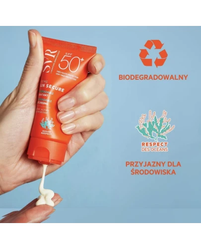 SVR Sun Secure Zestaw Krem SPF50+ + Apres Soleil Mleczko, 50 ml + 50 ml - Który pielęgnuje i ochrania skórę - 2