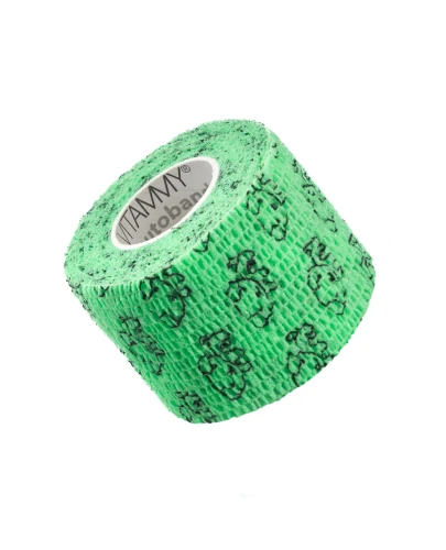 Vitammy Autoband Elastyczny bandaż kohezyjny pieski 5 cm x 4,5 m, 1 sztuka - Do stabilizacji opatrunków i ochrony stawów - 1