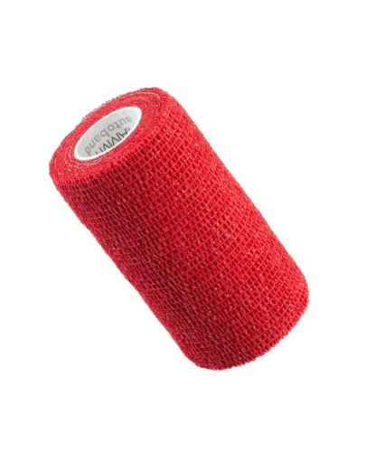 Vitammy Autoband Elastyczny bandaż kohezyjny czerwony 10 cm x 4,5 m, 1 sztuka - Do mocowania opatrunków - 1