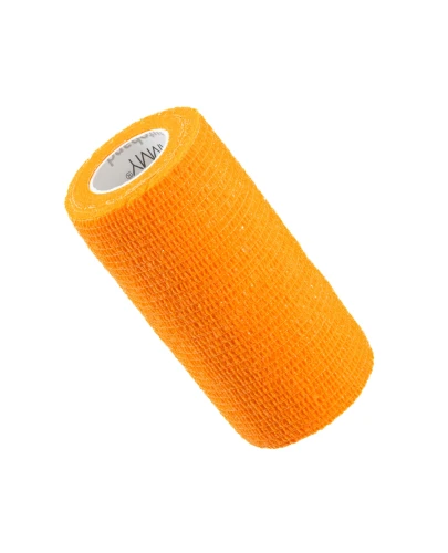 Vitammy Autoband Elastyczny bandaż kohezyjny pomarańczowy 10 cm x 4,5 m, 1 sztuka - Do mocowania opatrunków - 1