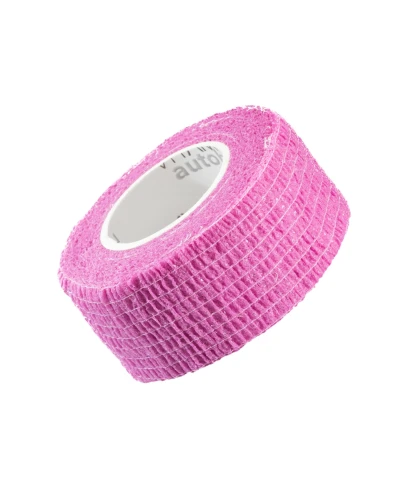 Vitammy Autoband Elastyczny bandaż kohezyjny różowy 2,5 cm x 4,5 m, 1 sztuka - Dedykowany do mocowania opatrunków - 1