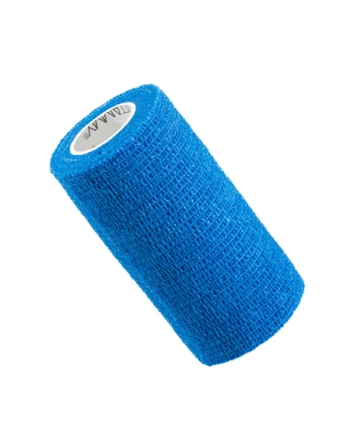 Vitammy Autoband Elastyczny bandaż kohezyjny turkusowy 10 cm x 4,5 m, 1 sztuka - Dedykowany do mocowania opatrunków - 1