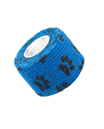 Vitammy Autoband Elastyczny bandaż kohezyjny łapki 5 cm x 4,5 m, 1 sztuka - Przeznaczony do mocowania opatrunków - 1