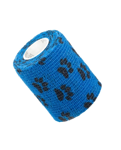 Vitammy Autoband Elastyczny bandaż kohezyjny łapki 7,5 cm x 4,5 m, 1 sztuka - Do opatrywania urazów oraz mocowania opatrunków - 1