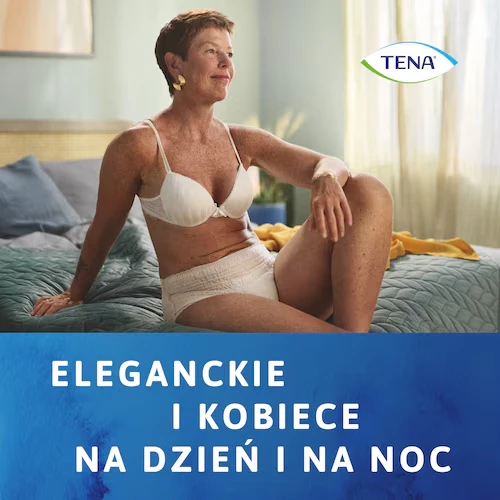 Tena Lady Pants Plus Creme M, Majtki chłonne 9 sztuk - Bielizna stworzona z myślą o nietrzymaniu moczu - 6