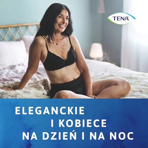 Tena Lady Pants Plus Noir L, Majtki chłonne 8 sztuk - Bielizna stworzona z myślą o nietrzymaniu moczu - 3