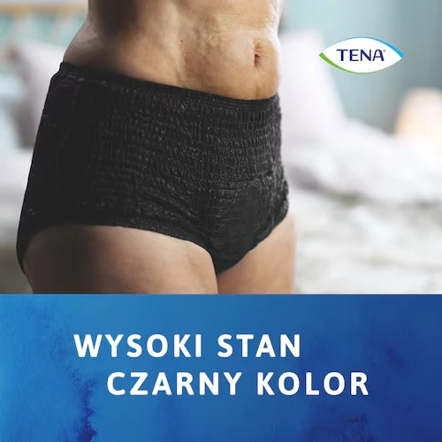 Tena Lady Pants Plus Noir L, Majtki chłonne 8 sztuk - Bielizna stworzona z myślą o nietrzymaniu moczu - 6
