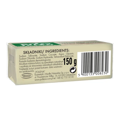Biały Jeleń Hipoalergiczny Mydło naturalne w kostce, 150 g - Oczyszczanie z naturalną łagodnością - 2