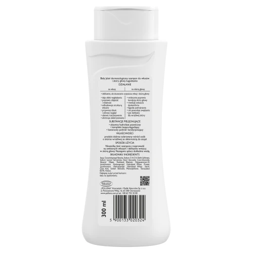 Biały Jeleń Szampon dermatologiczny do włosów i skóry głowy, 300 ml - Delikatne oczyszczanie bez podrażnień - 1