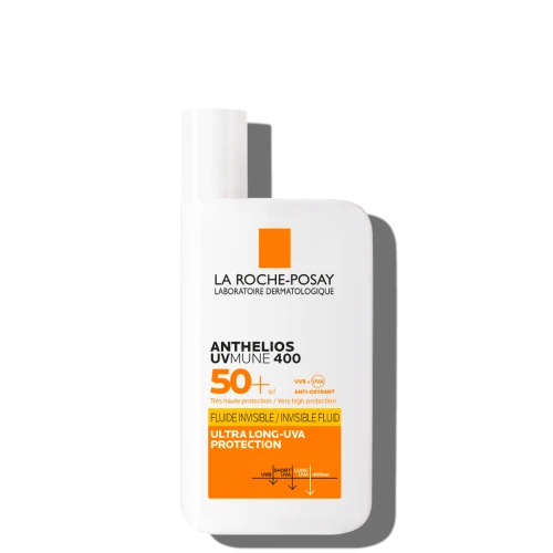 La Roche-Posay Anthelios UVMune 400 Fluid SPF 50+, 50 ml - Ochrona przeciwsłoneczna - 1